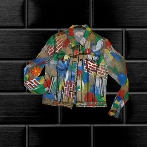 Hand Painted Jean Jacket